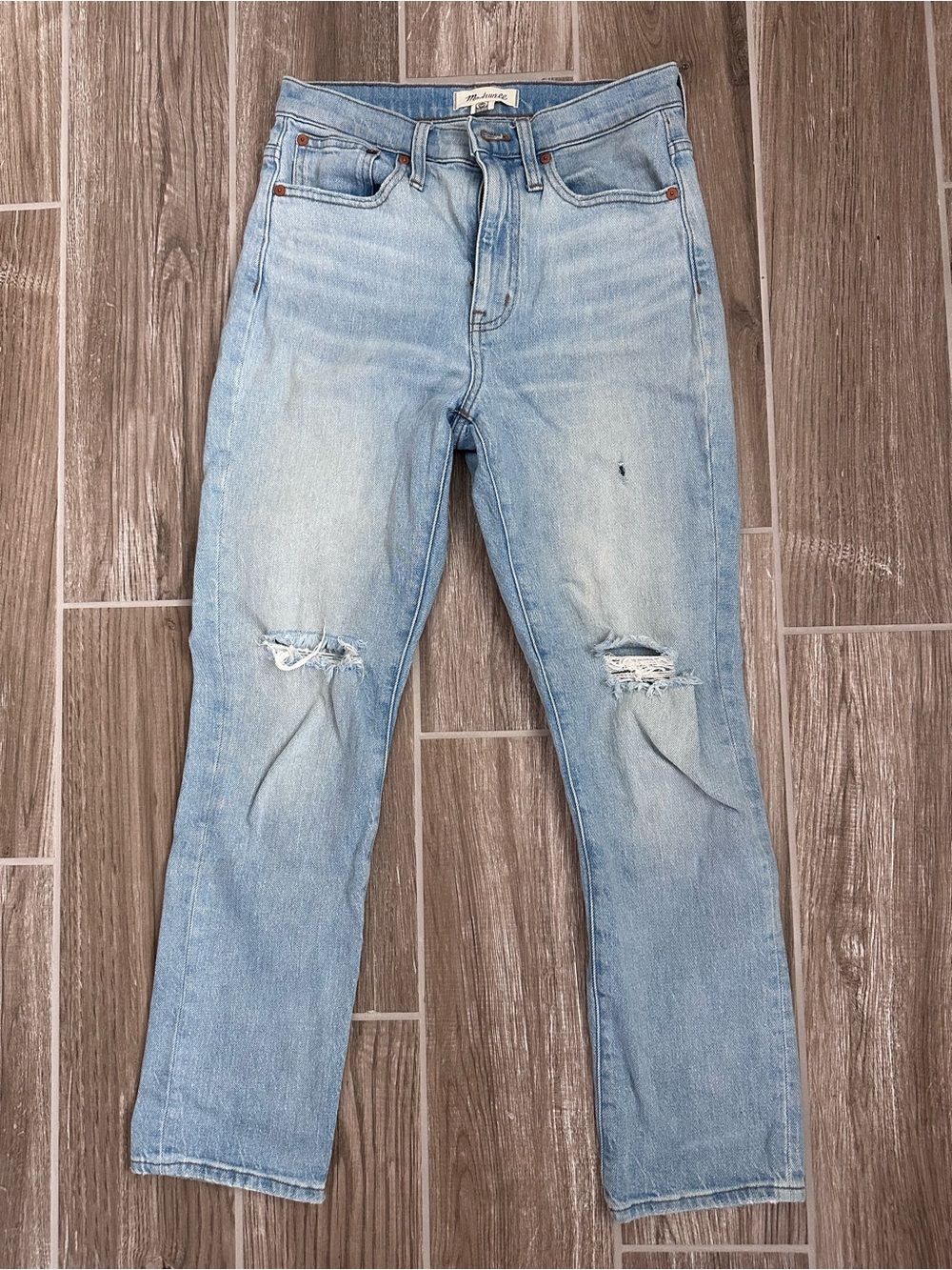 Madewell High-Rise Slim Crop Boyjean Jeans